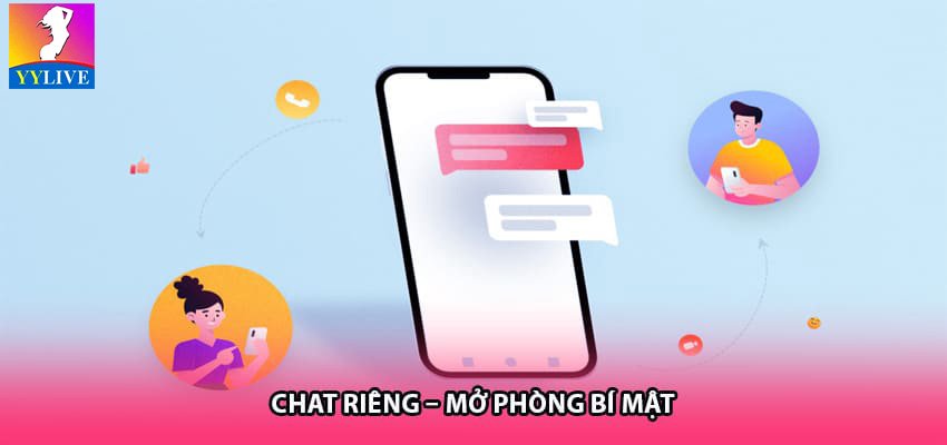 Chat riêng – mở phòng bí mật